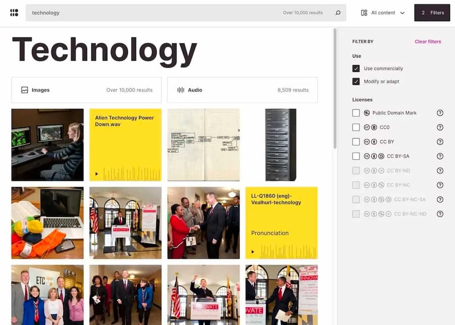 CC Search Portal